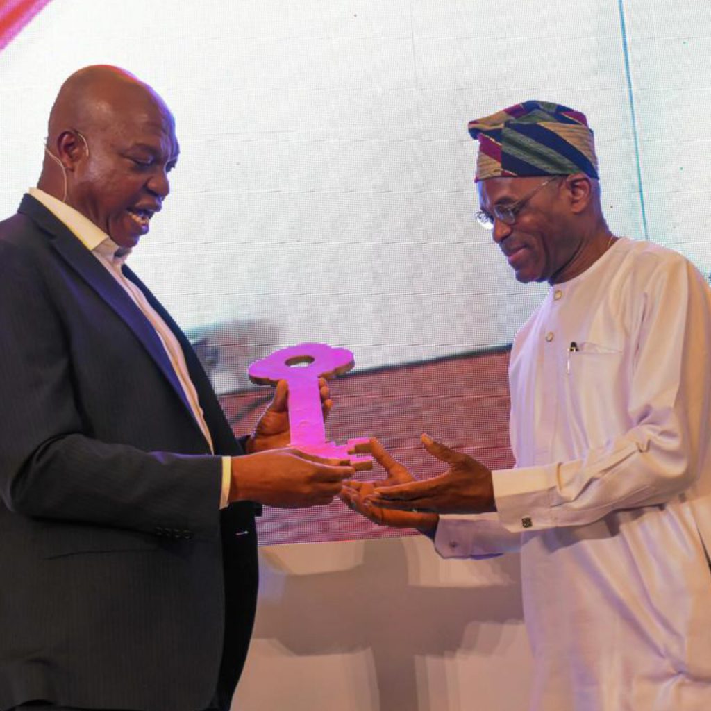 Shell Companies In Nigeria Hand Over Symbolic Key To Renaissance Africa ...